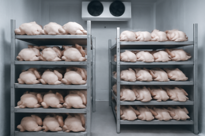 Os 8 melhores equipamentos para um frigorífico de aves