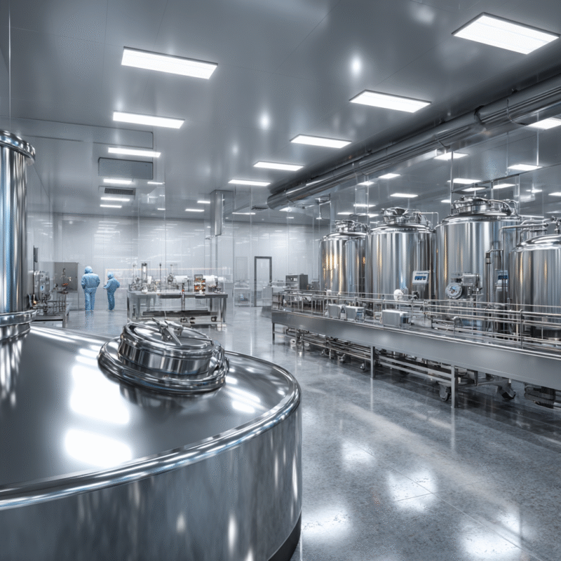 O papel essencial do aço inox na indústria farmacêutica