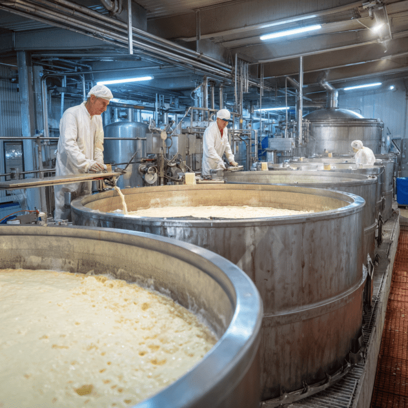 Produção de queijo: todas as etapas de fabricação industrial
