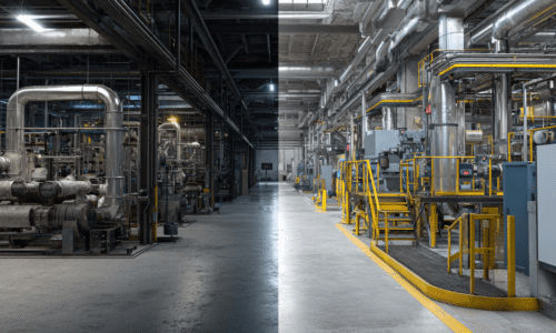 Instalação de máquinas e equipamentos industriais