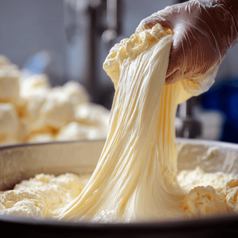 Etapa em detalhes: como funciona a filagem do queijo