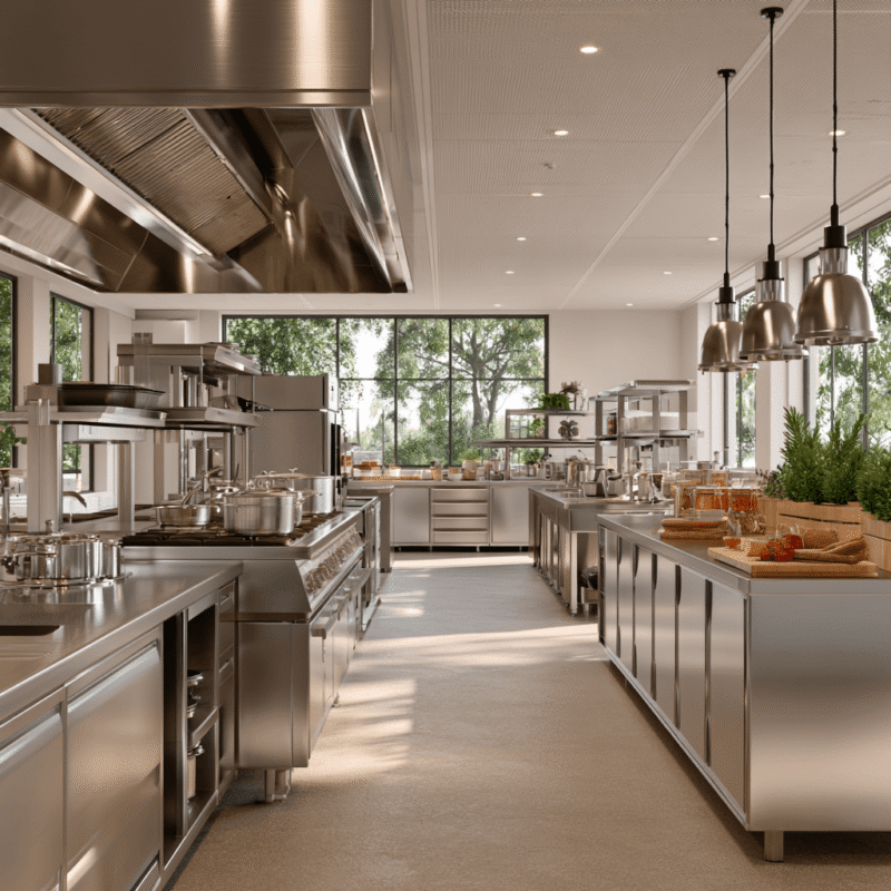 Ergonomia na cozinha industrial: proteção e produtividade