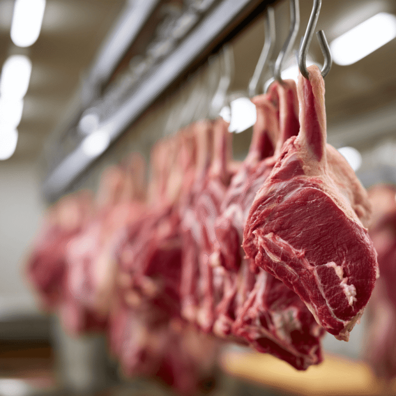 O papel do gancho de frigorífico no processamento da carne
