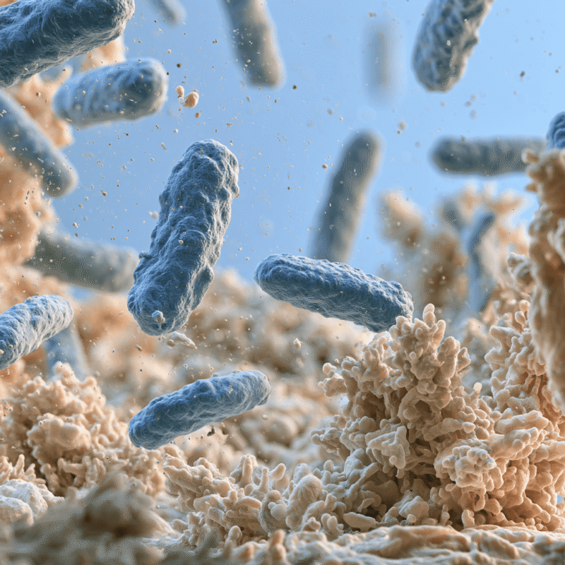 Estudo revela por que biofilmes ficam mais difíceis de eliminar com o tempo